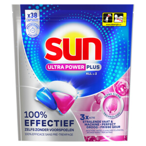 6x Sun Vaatwascapsules Ultra Power Plus - 92.99 euro