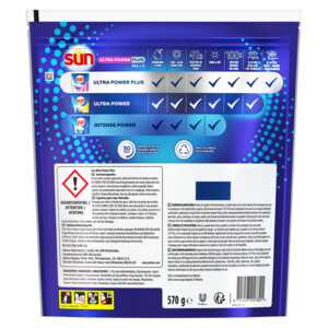 6x Sun Vaatwascapsules Ultra Power Plus - 92.99 euro