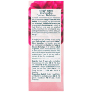 Kneipp Badolie Glow Sensation - 10.69 euro
