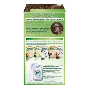 3x Garnier Nutrisse Ultra Crème Permanente Haarkleuring 6.0 Natuurlijk Donkerblond - 38.29 euro