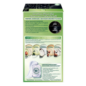 Garnier Nutrisse Ultra Crème Permanente Haarkleuring 1.0 Zwart Intens - 11.99 euro