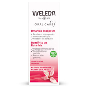 WELEDA Tandpasta Ratanhia - 4.49 euro