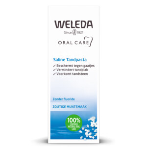 4x WELEDA Tandpasta Saline - 17.27 euro