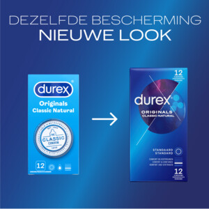 2x Durex Condooms Originals Classic Natural - 19.71 euro