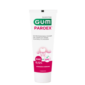 4x GUM Tandpasta Paroex - 25.97 euro