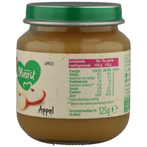 6x Olvarit 1e Fruithapje 4m Appel - 8.43 euro