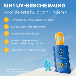 NIVEA Sun Protect & Hydrate Zonnebrand Kids SPF 50+ - 26.99 euro