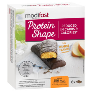 Modifast Protein Shape Reep Pure Chocolade & Sinaasappel - 5.32 euro