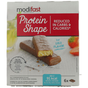3x Modifast Protein Shape Reep Chocolade-Kokos - 19.24 euro
