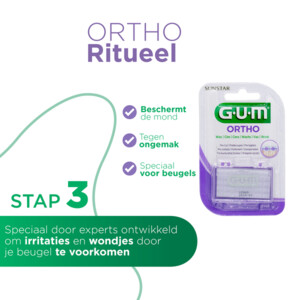 GUM Ortho Wax - 6.69 euro