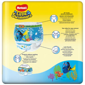 3x Huggies Little Swimmers Maat 3-4 (7-15 kg) - 20.35 euro