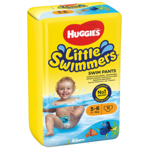3x Huggies Little Swimmers Maat 5-6 (12-18 kg) - 20.35 euro