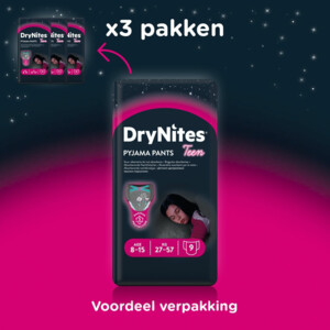 Huggies DryNites Absorberende Luierbroekjes Meisjes 8-13 jaar - 7.49 euro