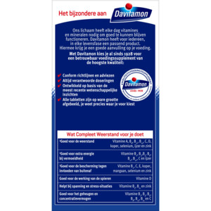 2x Davitamon Compleet Weerstand - 52.32 euro