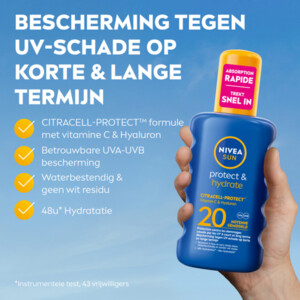 NIVEA Sun Protect & Hydrate Zonnespray SPF 20 - 23.99 euro