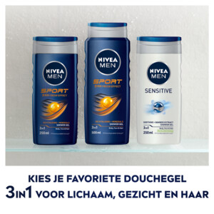 6x NIVEA Men Sport Douchegel - 28.81 euro