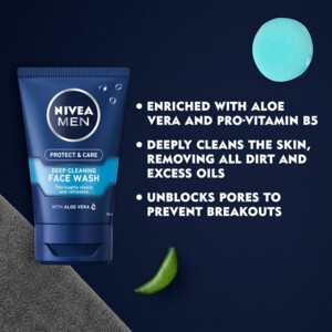 NIVEA Men Face Wash Protect & Care - 8.99 euro