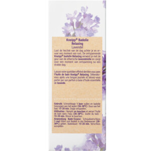 Kneipp Badolie Relaxing Lavendel - 12.49 euro