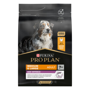 Pro Plan Adult 7+ Medium & Large Age Defence Kip 3 kg