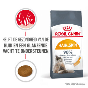 Royal Canin Kattenvoer Droog Hair and Skin 400 gr