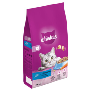Whiskas 1+ Adult Katten Droogvoer Tonijn 3,8 kg