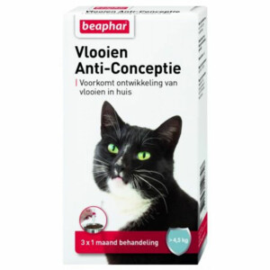 Wissen Geplooid verlamming Beaphar Vlooien Anti-Conceptie Kat vanaf 4,5 kg 3 pipetten | Plein.nl