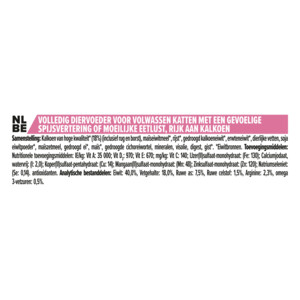 Pro Plan Adult Delicate Digestion Kalkoen 3 kg