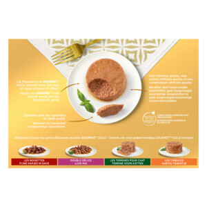 Gourmet Gold Multipack Fijne Mousse Blauw 12 x 85 gr