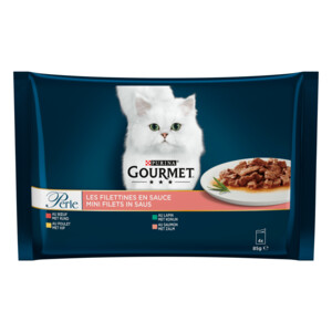 12x Gourmet Perle Mini Filets in Saus Multipack 4 x 85 gr