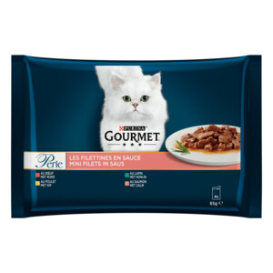 12x Gourmet Perle Mini Filets in Saus Multipack 4 x 85 gr