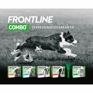 Frontline Combo Spot On Anti Vlooiendruppels Kat vanaf 1 kg 3 pipetten