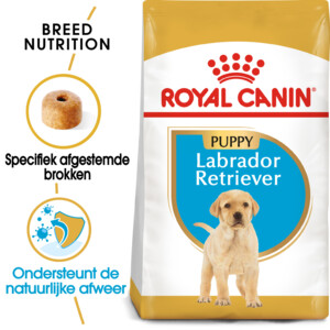 4x Royal Canin Hondenvoer Droog Labrador Retriever Puppy 3 kg