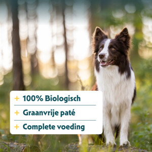 Yarrah Bio Hondenvoer Paté Kip & Kalkoen 150 gr