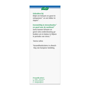 A.Vogel Avena Sativa Complex (Nacht)rust druppels - 16.85 euro