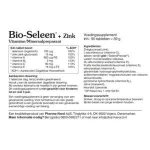 2x Pharma Nord Bio Seleen & Zink - 31.68 euro