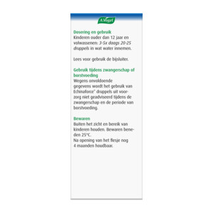 A.Vogel Echinaforce Druppels - 17.99 euro