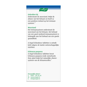 A.Vogel Echinaforce Weerstand - 14.05 euro