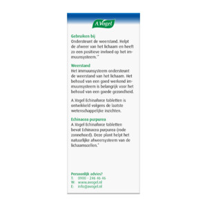 A.Vogel Echinaforce Weerstand - 7.99 euro