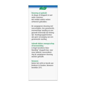 A.Vogel Geriaforce Doorbloeding - 15.99 euro