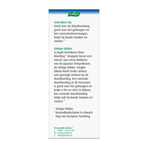 A.Vogel Geriaforce Doorbloeding - 15.99 euro