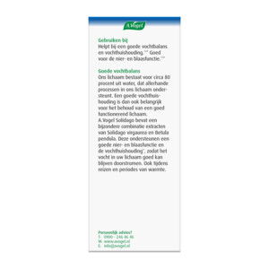 A.Vogel Solidago Vochthuishouding - 14.79 euro