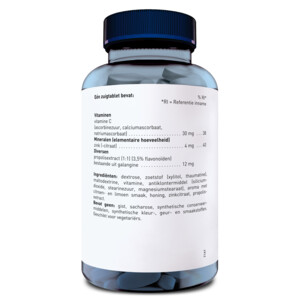 Orthica Zink Zuigtabletten - 12.95 euro