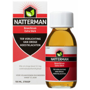 Natterman Bronchicum Extra Sterk - 8.99 euro