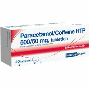 Healthypharm Paracetamol Coffeïne 500/50 mg - 2.05 euro