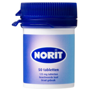 Norit Tabletten 125 mg - 8.95 euro