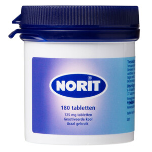 Norit Tabletten 125 mg - 12.99 euro