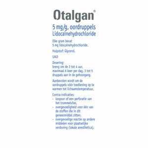 Otalgan Oordruppels - 10.99 euro