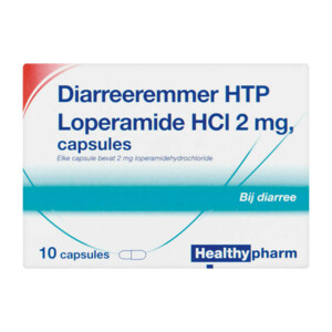 Healthypharm Diarreeremmer HTP Loperamide HCl 2 mg - 2.79 euro