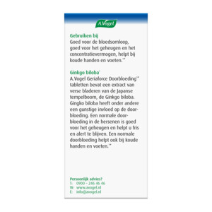 2x A.Vogel Geriaforce Doorbloeding - 30.64 euro