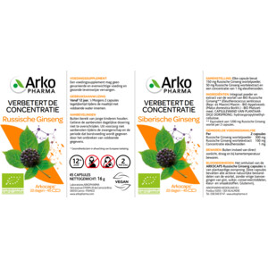 Arkopharma Russische Ginseng - 10.99 euro